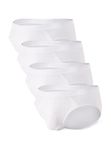 DAVID ARCHY Mens Briefs, Men's Underwear Slips Soft and Breathable Micro Modal Men's Hip Pouch Briefs - 4 Pack