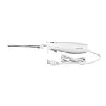 Proctor Silex Electric Knife, Ergonomic Design, Stainless Steel Reciprocating Blades, White, 74312