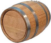 2.5 Gallon Oak Barrel - Wooden Whiskey Barrel Wine Barrel (10 Liter) For The Home Brewer, Distiller, Wine Maker - New American Oak Barrels for Aging Whiskey, Bourbon, Mead (HERITAGE SERIES)