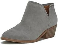 Lucky Brand Women's Ferolia Bootie Ankle Boot, Titanium, 8.5