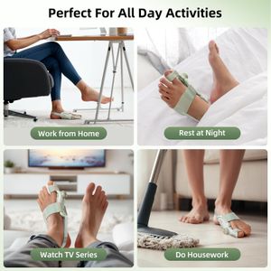 TENICORE Bunion Corrector – Adjustable Big Toe Straightener with 3 Angle Plates, 1pc