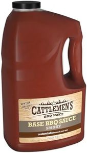 Cattlemen's Smoky Base BBQ Sauce, 1 gal - One Gallon Jug of Customizable Smoky Barbecue Sauce Base for Chefs, Ideal for Ribs, Briskets, Wings and More