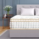 BedStory Queen Mattress 12 Inch, Gel Memory Foam Mattress with Individually Wrapped Coils, Pocket Spring Hybrid Mattress in a Box, Cooling and Pressure Relief, CertiPUR-US Certified, White 60x80 Inch