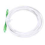 Optical Extension Cable SC Fiber Optic Internet Cable Armored Single Mode Patch Cable for FTTH FTTB FTTP (SC APC 10m / 32.8ft)