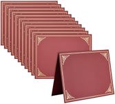 12-Pack Award Certificate Holders - Bulk Certificate Holders for Graduation, Diploma, Employee Appreciation, Certifications (fits 8.5x11)