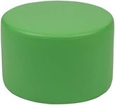 Flash Furniture Nicholas Soft Seating Flexible Circle for Classrooms and Daycares - 12" Seat Height (Green)