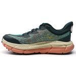 HOKA ONE ONE Women's Mafate Speed 4 Running Shoes, DEEP Teal/Water Garden, 6.5 UK