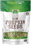 NOW Foods, Pumpkin Seeds, Raw and Unsalted, Essential Fatty Acids, Rich in Iron, Excellent Source of Protein, Certified Non-GMO, 1-Pound (Packaging May Vary)