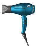 Parlux Digitalyon Blue Digital Hair Dryer with Slim Hair Straightening Nozzle for a Frizz-Free Straight Hair Look. Quiet with 2 Speeds and 4 Temperatures and Cold Air Button