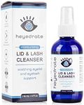 Eye Love Heyedrate Lid and Lash Cleanser - Gentle, Pure Hypochlorous Acid Eyelid Cleansing Spray (4 Ounce Glass Bottle, 4 Month Supply)