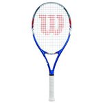 Wilson US Open Strung Tennis Racquet, 4 3/8-Inch, Blue/Gray
