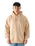 The Souled Store Men TSS Originals: Mushroom Men Oversized Hoodies Hoodies Sweatshirts Pullovers Fleece Zip-up Graphic Printed Solid Color Block Hooded Warm Cozy Casual Sportswear Fashionable Trendy