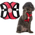 Gooby Choke Free Comfort X Step-In Dog Harness, X-Large, Red