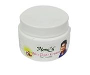 Flora's Skin Clear Cream (Anti Acne): Natural Acne Solution for Purified, Smooth Skin (Oily & Sensitive)