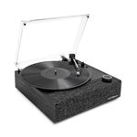 Victrola VTA-74-BLK Eastwood II Turntable - Dual Bluetooth - 3 Speed - Built-in Speaker (Black)