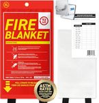 72HRS Fiberglass XL Fire Blanket - 