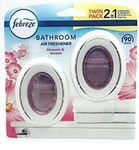 New Febreze 2in1 Bathroom/Small Spaces Air Freshener Blossom & Breeze 7.5 ml. Twin Pack