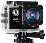 Drumstone {10 Years Warranty) 2023 New Launch 4K 30fps Action Camera with 170 Degree Wide Angle, 16 MP Image Resolution CMOS Sensor, WiFi, 30M Water Resistant for Bike Rider's/Helmet/Stunt Recorder