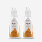 Jiva Anu Oil 20ml | 100% Ayurvedic Formulation | Clears blocked Channels Of Nasal Passage | Prevents Hair Loss & Graying | Helps With Heahache, Migrane & Sinus Disease (Pack of 2)