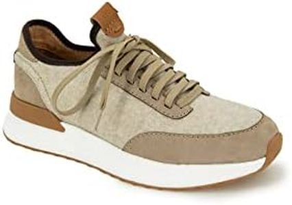 Gentle Souls by Kenneth Cole Men's Laurence Stretch Jogger Sneaker, Taupe, 13