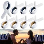 Beach Towel Clips for Sun Lounger, Heavy Duty Large Sunbed Clips Pegs for Beach Towels Clothes Pin Quilt Drying Windproof Laundry Hanging Beach Pool Chairs Sunlounger Cruise Essentials Accessories
