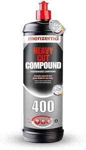 Menzerna Heavy Cut 400 250ml (8oz) Formerly Fast Gloss 400 - an Innovative Automotive Polish That removes Scratches and Creates Gloss in a Single Step (32 fl oz)