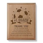 KATE POSH - #1 Soccer Coach Plaque 