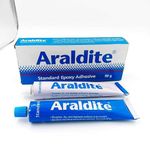 Araldite Standard Epoxy Adhesive (Resin 100g + Hardener 80g) 180g with free 3 meter measuring tape