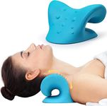 NIVAN ENTERPRISE Neck and Shoulder Relaxer Neck Pillow Neck Stretcher Orthopedic Pillow Neck Pain Relief Chiropractic Pillow Ergonomic Traction Neck Support Pillow for Neck Pain Relief