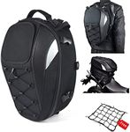 Motorcycle Tail Bag, Seat Bag, Dual