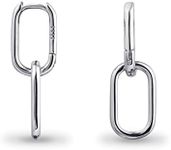 925 Sterling Silver Double Oval Hug