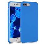 kwmobile Case Compatible with Apple iPhone 7 Plus/iPhone 8 Plus Case - TPU Silicone Phone Cover with Soft Finish - Sea Breeze