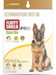 FluffyShield 4.02 ml - Single Pipette Spot on for Prevention & Treatment of Fleas, Ticks and Chewing lice infestation for Dogs, Weighing from 40 to 60 Kgs(4.02 ml)