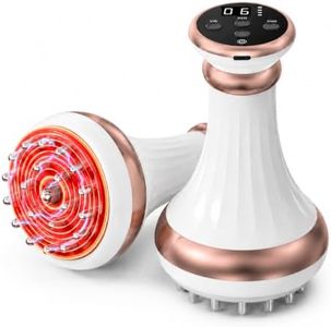 Lymphatic Drainage Massager & Anti-Cellulite Massage Tool, Cordless, White