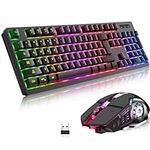 Wireless RGB Gaming Keyboard and Mo