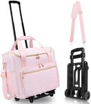 Covkev Rolling Teacher Bag (Pink), 