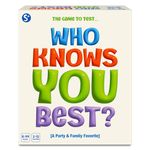 Skillmatics Card Game - Who Knows You Best, Family Party Game for Boys, Girls, Kids, Teenagers and Adults, Fun for Game Night, Thanksgiving, for Ages 8, 9, 10 and Up