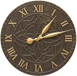 Whitehall Artisan 16" Indoor Outdoor Wall Clock