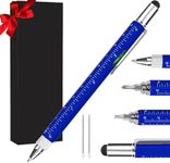 Gifts for Men, 6 in 1 Multitool Pen