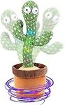 Kids Dancing Cactus Toys for Baby Boys and Girls Repeats What You Say Singing with English Song for Home Decor