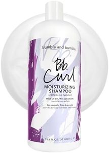 Bumble and bumble Curl Moisturizing Shampoo | For Moisturized Curls | Anti Frizz | Coily, Curly, Wavy | With Jojaba Oil, Avocado Oil + Coconut Oil | Liter Size, Pump Sold Separately, 33.8 fl. oz.