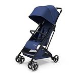 Venture Stride Lightweight Baby Stroller - One-Hand Folding - Compact & Portable Pushchair - Safety Certified - Suitable for 0-36m (Blue)