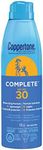 Coppertone Complete SPF 30 Sunscreen Spray, Water Resistant Spray Sunscreen, 156g