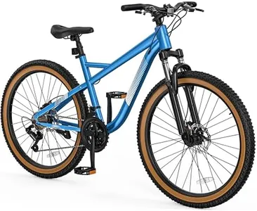 YITAHOME 26 Inch Mountain Bike for Men Women, 21-Speed Adult Bicycle, Double Disc Brake, Front Suspension Fork, Aluminum Frame MTB for Adults