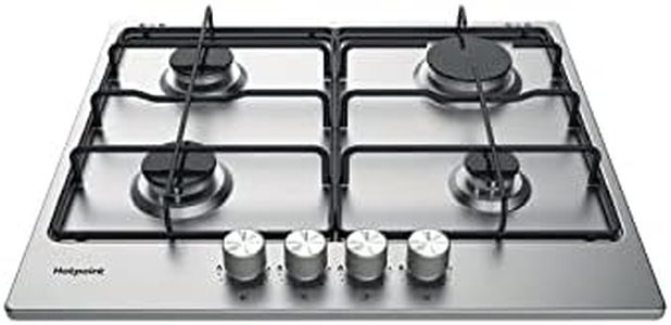Hotpoint 58cm 4 Burner Gas Hob - Stainless Steel
