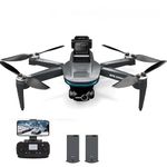 ISPEKTRUM Canada Drone FlyBot ISKF110 4K Dual Camera 2-Axis Gimbal 360 Obstacle Avoidance 30-Min Flight Time RC Quadcopter with Advanced Auto Return, Auto Follow, Gesture Photo (Combo-2)