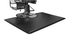 1 Inch Thick Barber Cutting Chair Salon Floor Mats for Beauty Hair Stylist Station Anti Fatigue (5 Ft × 3 Ft)