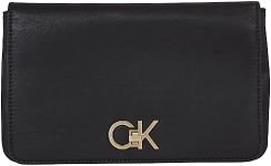 Calvin Klein Women Shoulder Bag Small, Black (Ck Black), One Size