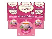 Yogi Tea, Women's Balance, Organic Herbal Tea, Naturally Caffeine Free, Blend of Raspberry Leaves, Lemon Verbena and Lavender Flowers, 6 Packs x 17 Tea Bags (102 Teabags Total)