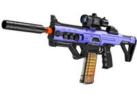 Scar-L Gun Toy for Kids, Automatic Blazestrom Soft Bullet Machine Gun for Boys, Realistic Shooting Playing Nerf Gun with Foam Bullet, Scope & Magazine Guns for Adults
